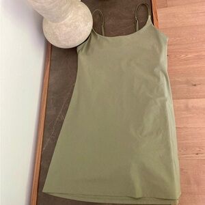 Abercrombie traveler green mini dress S